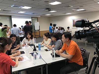 分組討論 多機拍攝