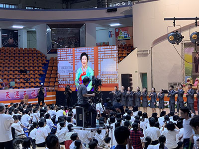 宗教活動 大會演出  導播台拍攝