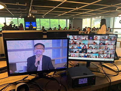 新北市教育局視訊會議 現場轉播 校長會議 網路直播 google meet