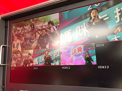 歌唱比賽 3機錄影