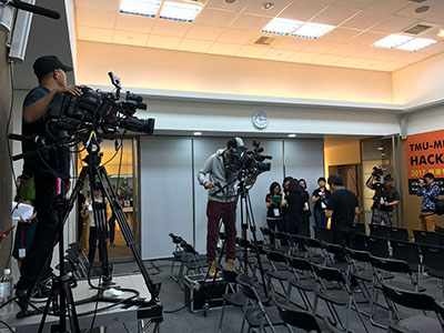 學術討論 記者會 三機拍攝 台北醫學院  新點子錄影 直播